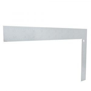 Escuadra de cantero 8" x 12" de acero inoxidable