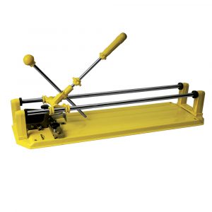 Corta azulejos profesional en caja plástica 17" (430 mm)