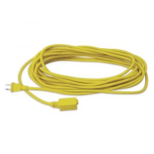Extensión eléctrica de uso rudo polarizada color amarillo, 6 m